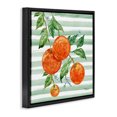 thumbnail image 3 of Stupell Industries Juicy Orange Vine Black Framed Floater Canvas Wall Art design by Paul Brent, 18 x 18, 3 of 9