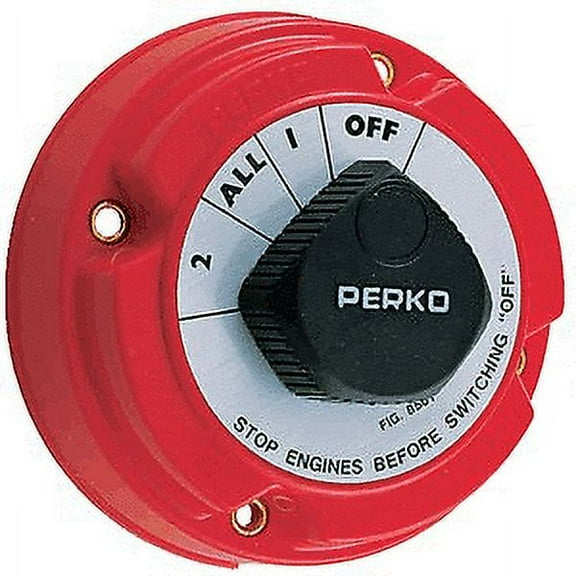Marpac 6821 Battery Selector Switch PERKO 250Amp Cont 360Amp Int.  MD