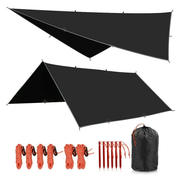 Ozark Trail Multi Purpose Tarp Shelter With Steel Poles Walmart