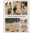 thumbnail image 3 of Personalised Photo Fleece Blanket Customized Throw with Picture Birthday Wedding Gift for Adult Baby Pet (12 photos, 32”x48” (80x120cm)), 3 of 6