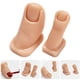thumbnail image 3 of 2 uds práctica de uñas de silicona pie de entrenamiento dedos de práctica de silicona para uñas acrílicas dedos falsos suaves para uñas entrenamiento de uñas maniquí dedo, 3 of 5