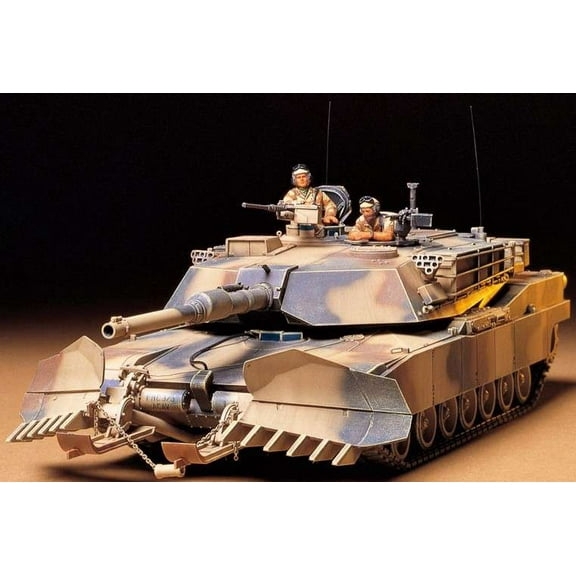 Tamiya Corporation U.S. M1A1 Abrams w/Mine Plow New