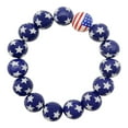 thumbnail image 3 of Xihbxyly Pulsera Del Día de La Independencia, Llamativo Diseño de Pentagrama, Resina Versátil, Ideal para Fiestas y Celebraciones, Ideal para Todas Las Edades, Gran Regalo., 3 of 5