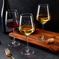 thumbnail image 4 of Set de 6 copas de vino SHYRC de 355 ml, transparentes, de tallo largo, 4 of 6