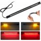 thumbnail image 1 of Universal 48LED Ultra-Thin Motorcycle Brake Light Strip - 12V Flexible LED Tail Light Compatible with All Bikes (Red + Amber), 1 of 5