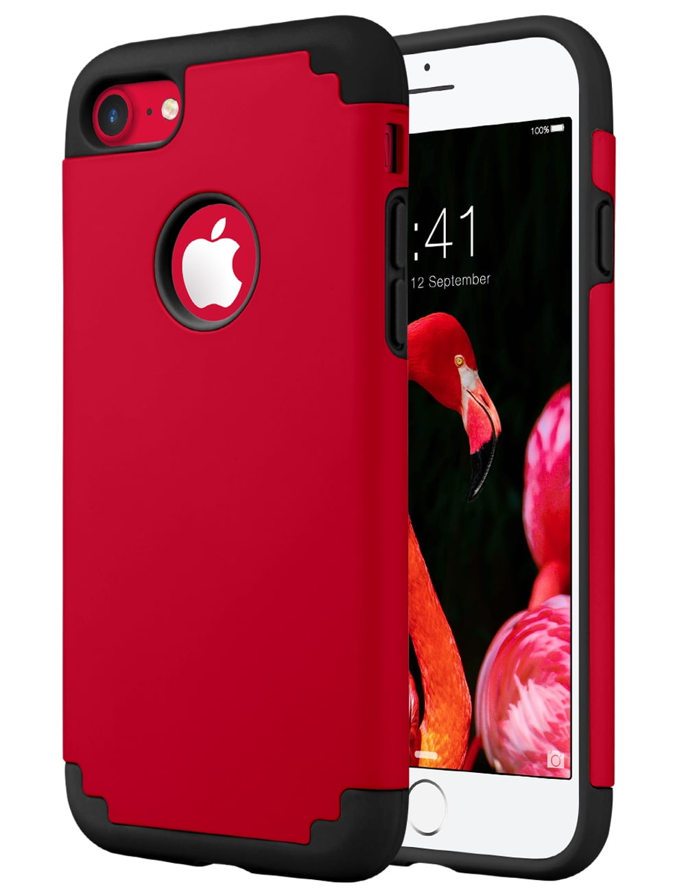 iPhone 7 Case, ULAK Slim Dual Layer Protective Case Fit for Apple