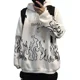 thumbnail image 2 of Sudadera Con Capucha Deportiva Unisex Cuello Redondo Suelto, 2 of 8
