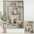 thumbnail image 2 of French Bath La baignoire II - Traditional Bathroom Framed Canvas, 2 of 3