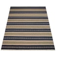 thumbnail image 2 of Rugsotic Carpets Eco-Friendly Woven Hand Woven Kilim Flat Weave Aqua Cream Contemporary Area Rug, 10'x13' Rectangle, Antimicrobial, 2 of 5