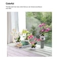 thumbnail image 3 of Yuarrent Reemplazo de plantas falsas, simulación decorativa colorida, hogar, oficina, café, casa, decoración de macetas artificiales, ornamento Decoración Verde Yuarrent HA084191-02, 3 of 6