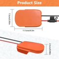 thumbnail image 2 of 2pcs Power Wheels Adapter For 18v Battery Dock Power Connector For Diy Rc Toy Car Truck A, 2 of 5