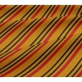 thumbnail image 5 of oneOone Viscose Jersey Mustard Yellow Fabric Stripes Dress Material Fabric Print Fabric By The Yard 60 Inch Wide, 5 of 5