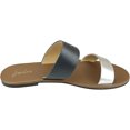 thumbnail image 2 of Joules Women's Fenthorpe Silver Leather Sandal - 6 M, 2 of 3