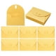 thumbnail image 1 of Uxcell Mini Envelopes, 25 Pack Greeting Card Envelopes with Heart Clasp Tiny Items Storage, Yellow 4" x 2.8", 1 of 7