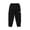 Black, variant on HCYSFG Boys Cargo Pants Gradient Slim Fit Loose Active Joggers Solid Color Casual Trousers Lightweight Athletic Track Slacks 3-13 Years