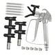 thumbnail image 3 of Kit de rociador de pintura Piezas de pintura Suministros 5 Boquillas Herramienta de pulverización de pintura Máquina de pulverización sin, 3 of 8