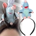 thumbnail image 1 of Ratatouille Chef Remy Mouse peluche diadema de juguete Halloween Cosplay fiesta Prop mujeres niñas regalo de cumpleaños de Navidad, 1 of 5
