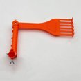 thumbnail image 2 of tamizeot Orange No Bending Or Rusting Easy Yard Maintenance With Roof Rake Gutter Cleaning Tools Gutter Rake, 2 of 6