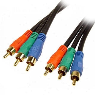 SWV3304W/27 - Câble Vidéo Composant 3M/M 12FT