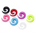 thumbnail image 3 of 16pcs/set Spiral Taper Flesh Tunnel Ear Stretcher Expander Stretching Plug Snail, 3 of 5