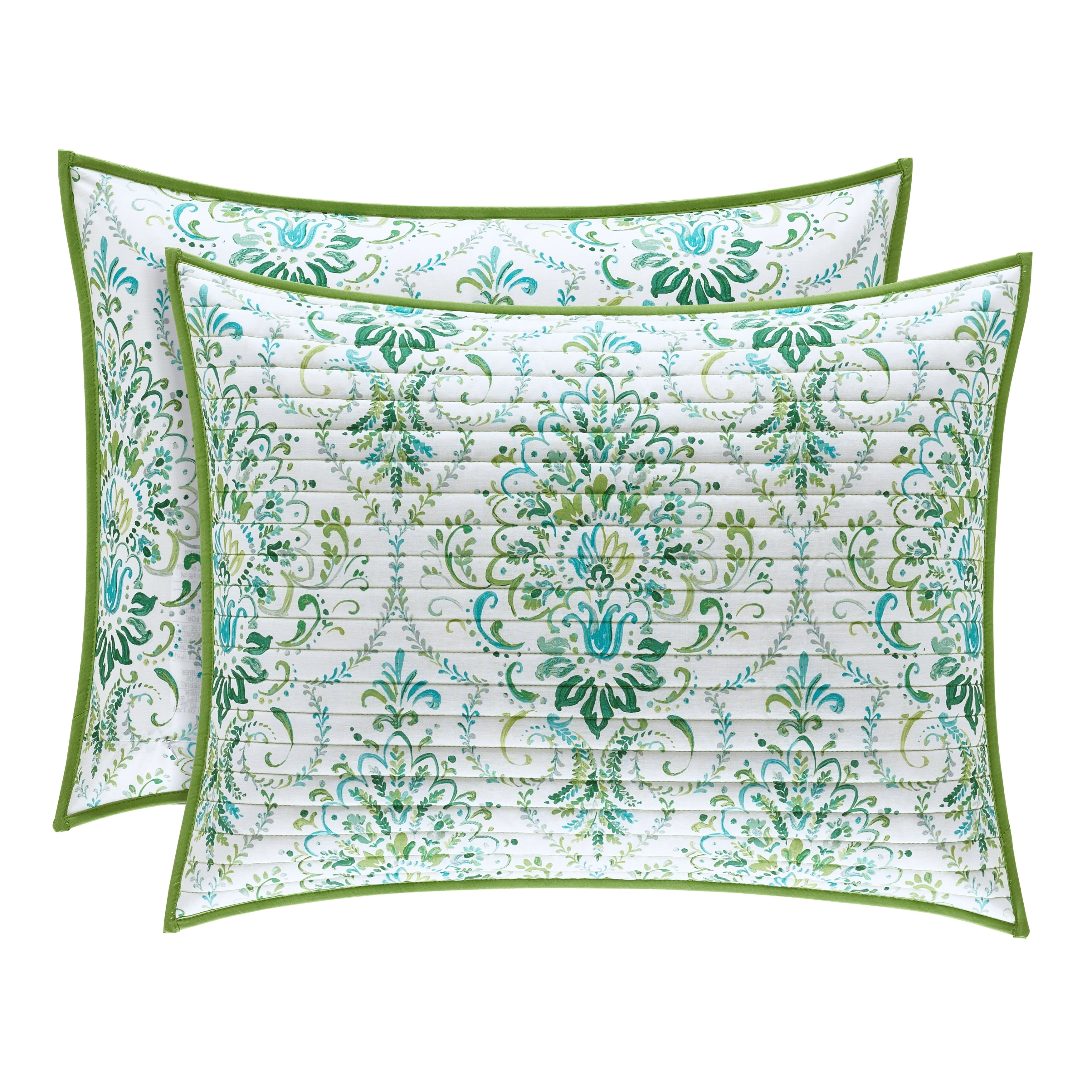 Porch & Den Aebischer Teal Quilted Pillow Sham