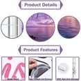 thumbnail image 6 of 3D Window Wall Stickers 31x15 Inch PVC Wall Stickers Water Beach Sunset Fake Windows Wall Decals Self Adhesive Wall Murals, 6 of 9