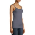 thumbnail image 3 of No Boundaries Scoop Neck Spaghetti Straps Ribbed Cami (Juniors) 1 Pack, 3 of 7