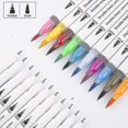 thumbnail image 2 of 48 rotuladores acrílicos de colores permanentes, rotuladores de punta de fieltro impermeables para pintar álbumes de fotos de bricolaje, 2 of 3