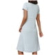 thumbnail image 5 of Camisón largo con tirantes para mujer, pijama a cuadros, talla grande, vestido de casa para mujer, vestido de pijama corto con almohadilla para el pecho, estilo fino, camiseta sin mangas integrada, ca, 5 of 5
