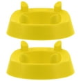 thumbnail image 1 of KAKOWELY 2 soportes para patadas de fútbol, soportes para balones de práctica, accesorios para adultos, niños y entrenadores, color amarillo., 1 of 5