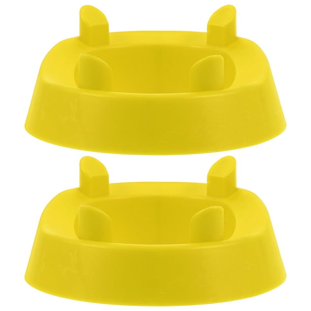 GOOHOCHY 2 soportes para patadas de fútbol, soportes para balones de práctica, accesorios para patadas de fútbol para adultos, color amarillo