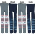 thumbnail image 4 of ToBeInStyle Girls Pack of 6 Classic Pull-On Assorted Warm Winter Tights, 4 of 7
