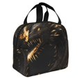 thumbnail image 2 of Balery Black And Gold Fire Dragon Bolsa de Almuerzo Aislada – Caja de Almuerzo con Papel de Aluminio Grueso, Mantiene la Comida Fresca por 4 Horas, 2 of 8