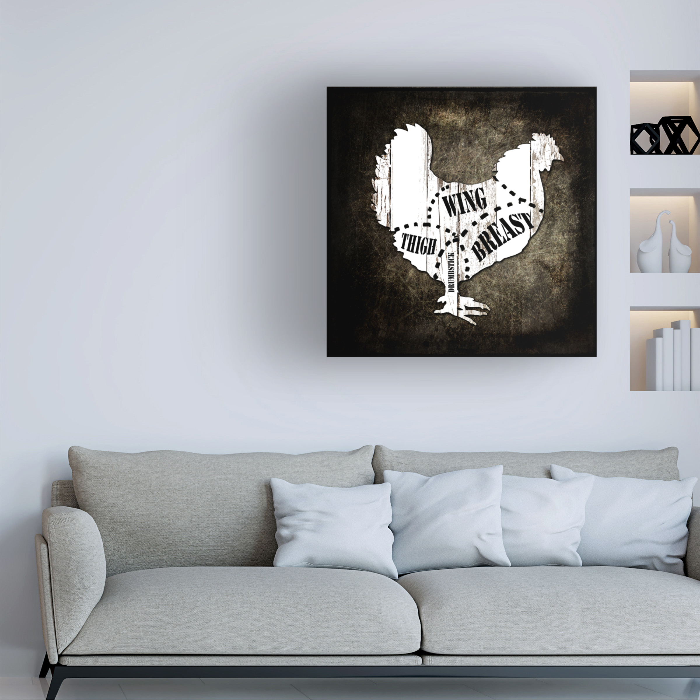 LightBoxJournal 'Butcher Shop III' Canvas Art