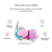 tonies Peppa Pig Bedtime Stories Audio Play Figurine, Small, Multicolor, Plastic