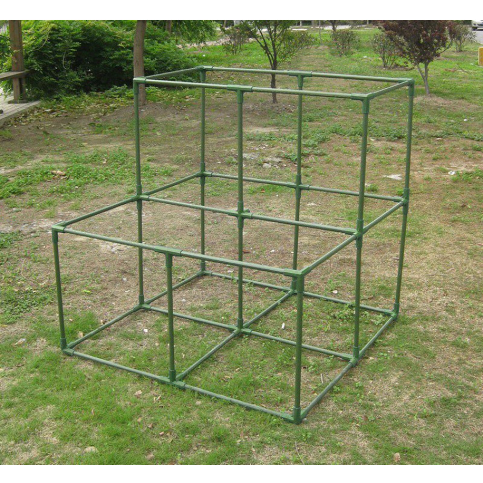 Buy moobom Gardening Plastic Filled Steel Pipe Parts Greenhouse Joints