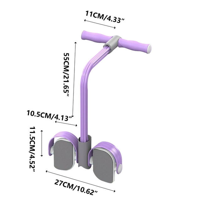 Extracteur de Pédale Multifonctionnel Corde de Résistance pour Réduire la Perte de Poids du Ventre, Resserrer l'Abdomen, Entraînement Physique et Étirement
