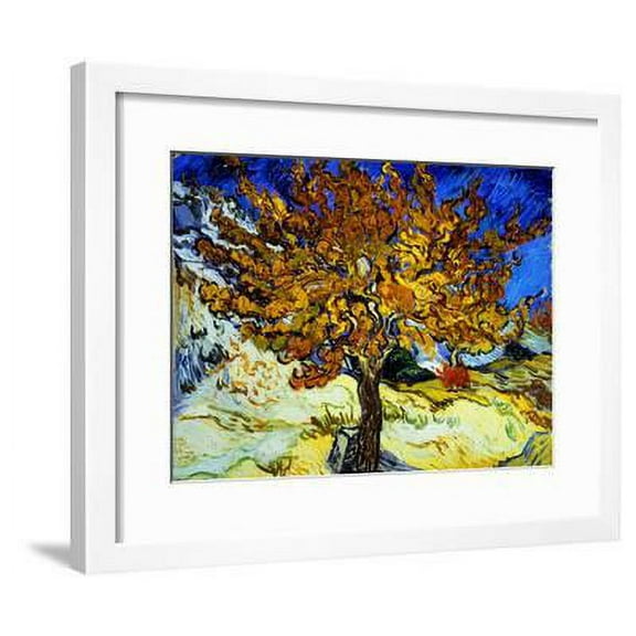 Mulberry Tree, c.1889, Botanical Scenic Seasons Framed Art Print Wall Art by Vincent van Gogh Sold by Art.Com