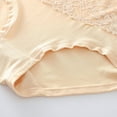 thumbnail image 6 of Bigersell Underwearss for Women Clearance Womens Underwear Seamless Bikini Panty Style P-1263 Spandex Thong Panties Ladies Thong Briefs High Waist Women's Bikini Panties Beige XL, 6 of 8