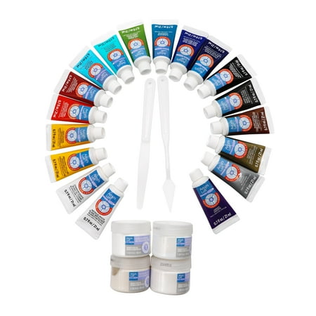 UPC: 0191518809466 | 18 Color Acrylic Paint & Mediums Set by Artist s Loft™ 21ml