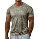 thumbnail image 1 of Camiseta de Cuello Redondo Deportiva de Manga Corta para Hombres, Mezcla de Algodón Del 95% para el Gimnasio Y la Construcción Muscular, 1 of 5