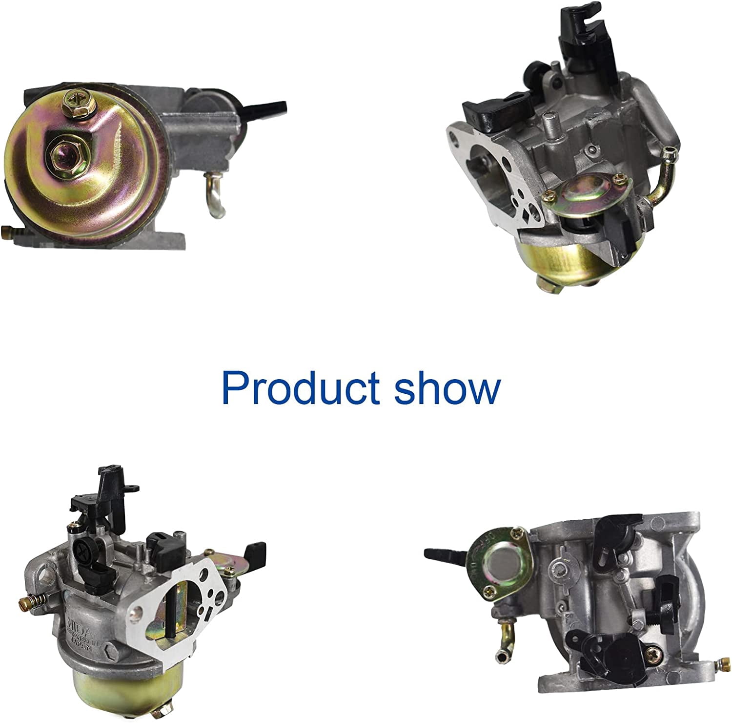 EPOTOOR GX390 Carburetor with Ignition Coil Air Filter Kit Replacement for Honda GX340 GX360 GX390 11HP 13HP Engine Generator Lawn Mower Motor 16100-ZH8-W61 16100-ZF6-V01 16100-ZF6-V00