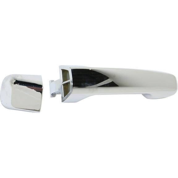 Exterior Door Handle Compatible with 2010-2020 Toyota 4Runner Front, Passenger Side Chrome