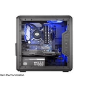 Cooler Master MasterBox Q300L Micro-ATX Tower with Magnetic Design Dust Filter, Transparent Acrylic Side Panel, Adjustable I/O & Fully Ventilated Airflow, Black (MCB-Q300L-KANN-S00)