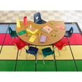 thumbnail image 2 of Lorell, Activity Table Standard Height Adjustable Leg Kit, 4 / Carton, Black,Chrome, 2 of 2