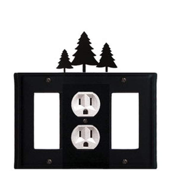 Pine Trees - Single GFI, Outlet and GFI Cover