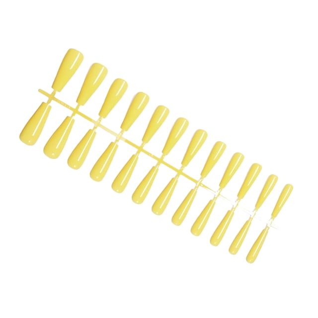 Xingzhi Fake Nail Set French Style Scratch Resistant Press-on Fingernails Full Cover Removable Trimble Adjustable Manicure Stickers Type 17
