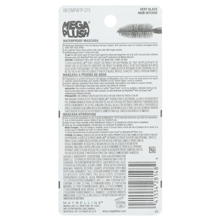 Maybelline Volum' Express Mega Plush Waterproof Mascara