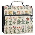 thumbnail image 5 of FORMRS Zipper Binder with Shoulder Strap 2-inch Ring 500 Sheet Capacity File Bag, Red Floral, 5 of 5