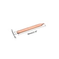thumbnail image 2 of Uxcell Flat Copper Pipe Heatsink 80mm x 11mm x 3mm with Thermal Fluid Inside, 2 of 5